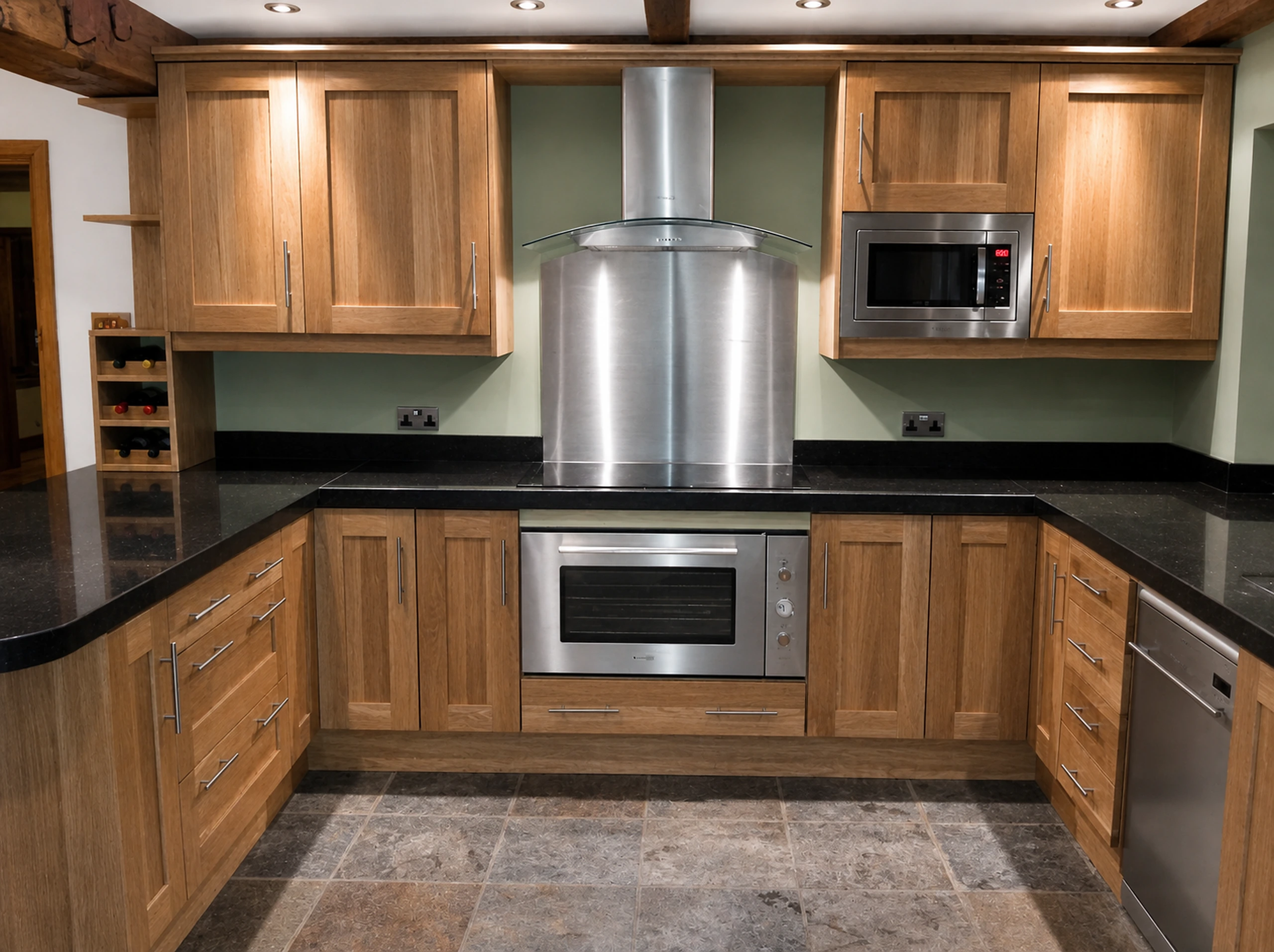 Solid Oak Kitchen in Cobham, Surrey